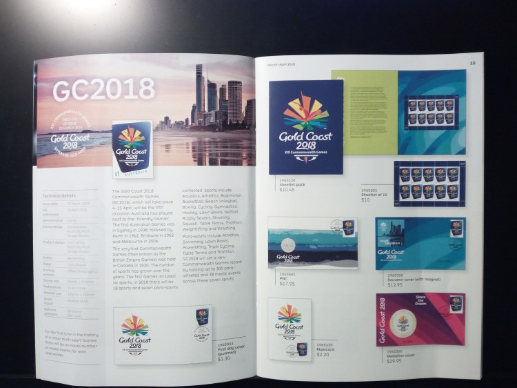 Commonwealth Games Stamp Issue 2018 01 (1)