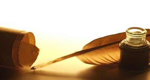 Exquisite Corpse Quill and Inkpot