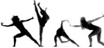contemporary dancer shadows