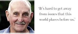 Bruce Dawe Poet Photo and Quotation