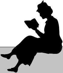Old Woman Sitting Reading